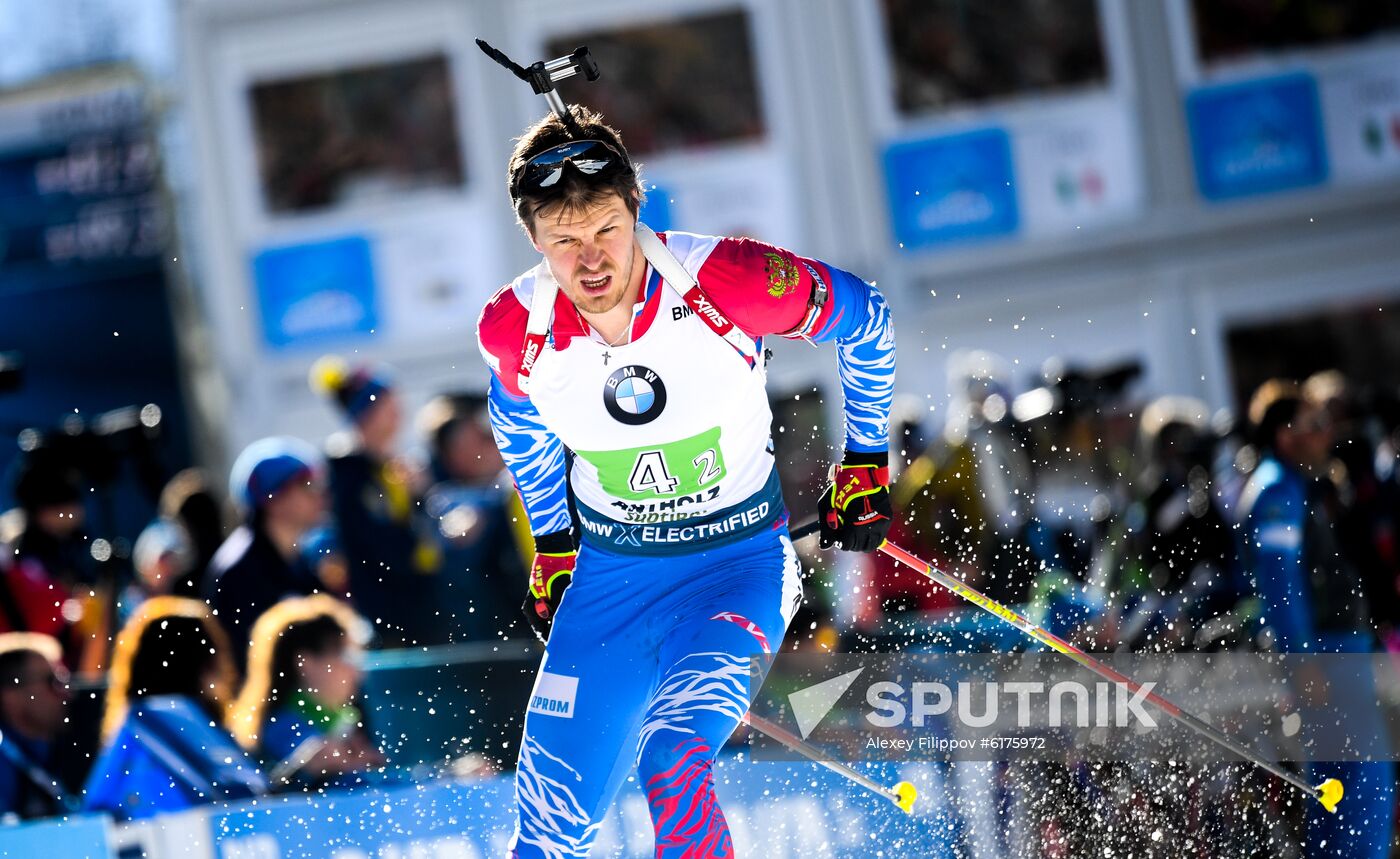 Italy Biathlon Worlds Men Relay