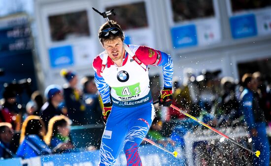 Italy Biathlon Worlds Men Relay