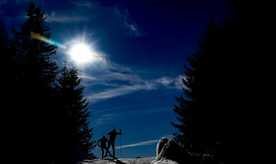 Italy Biathlon Worlds Men Relay