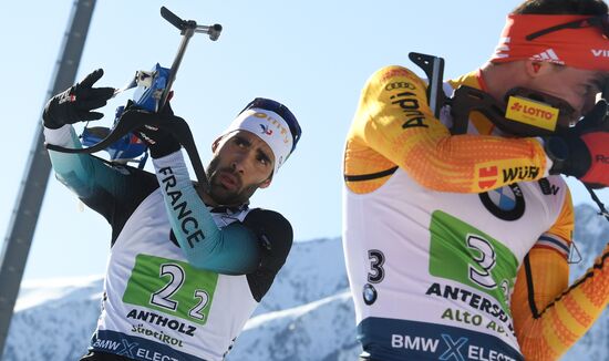 Italy Biathlon Worlds Men Relay