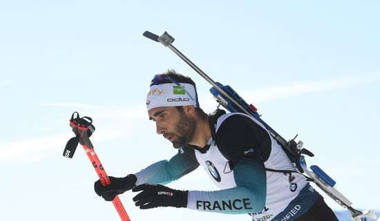 Italy Biathlon Worlds Men Relay