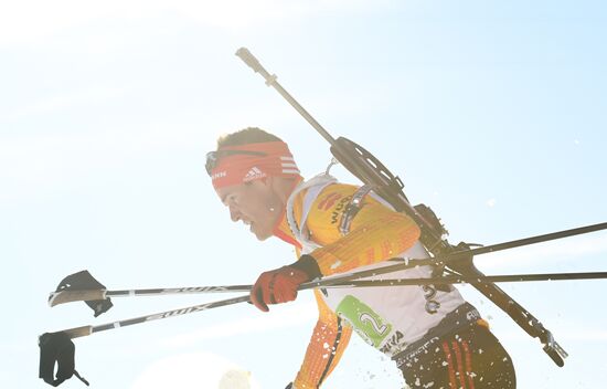 Italy Biathlon Worlds Men Relay