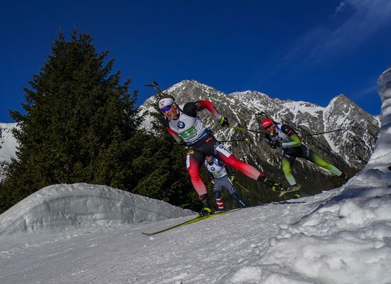 Italy Biathlon Worlds Men Relay