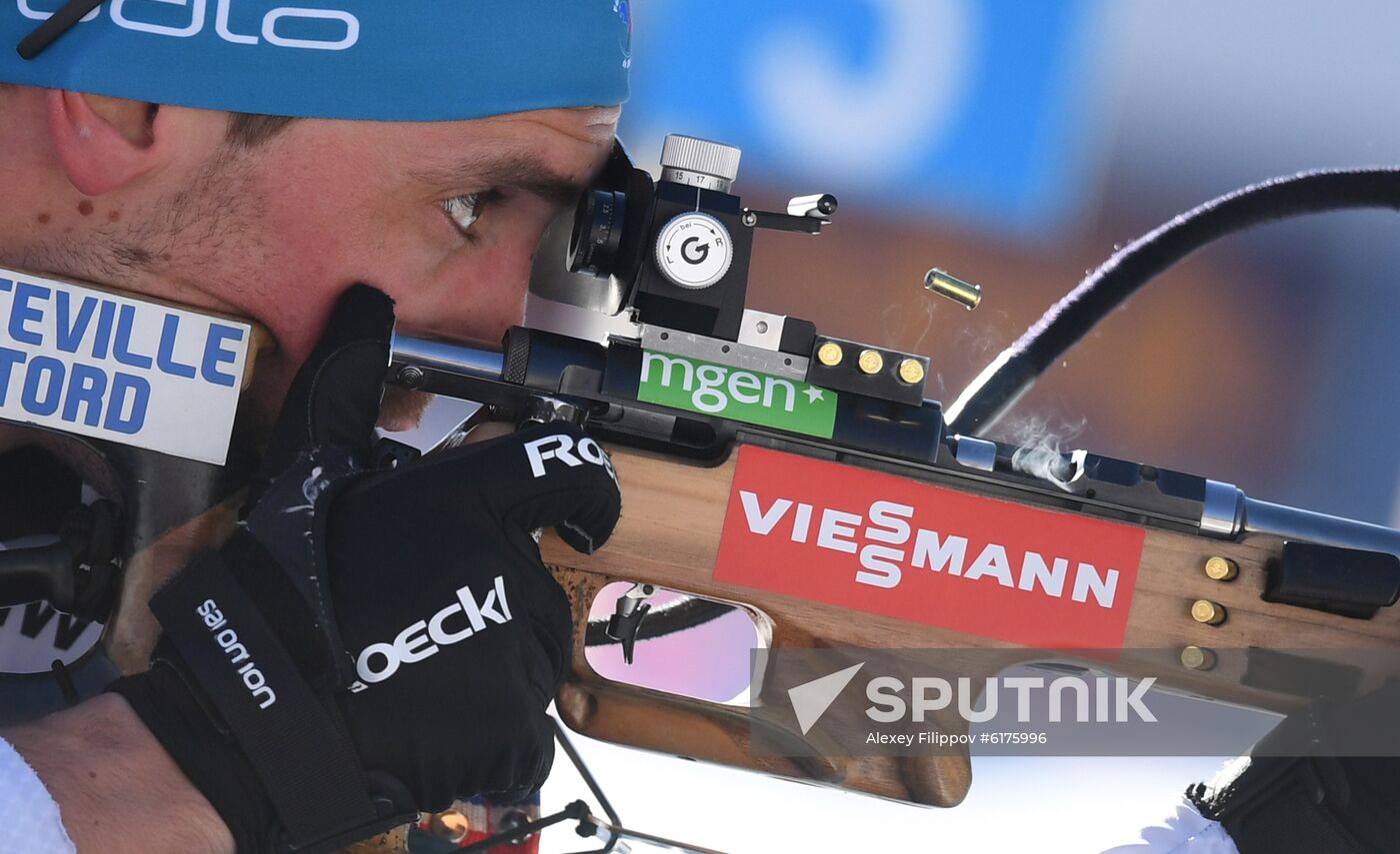 Italy Biathlon Worlds Men Relay