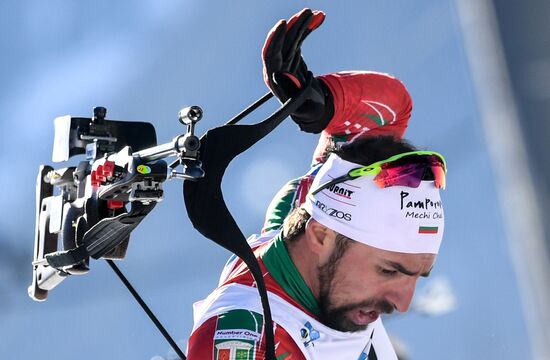 Italy Biathlon Worlds Men Relay