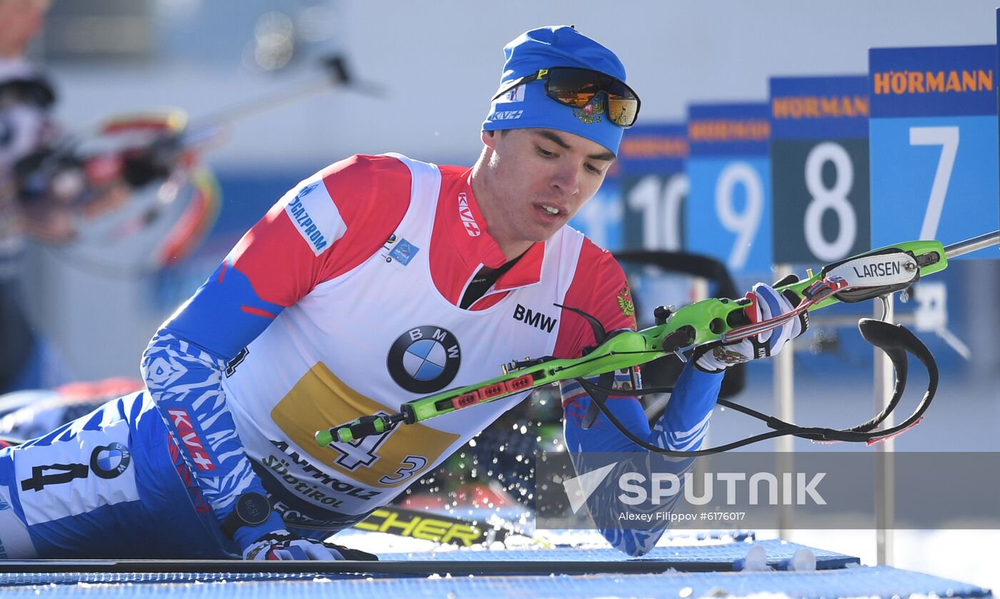 Italy Biathlon Worlds Men Relay