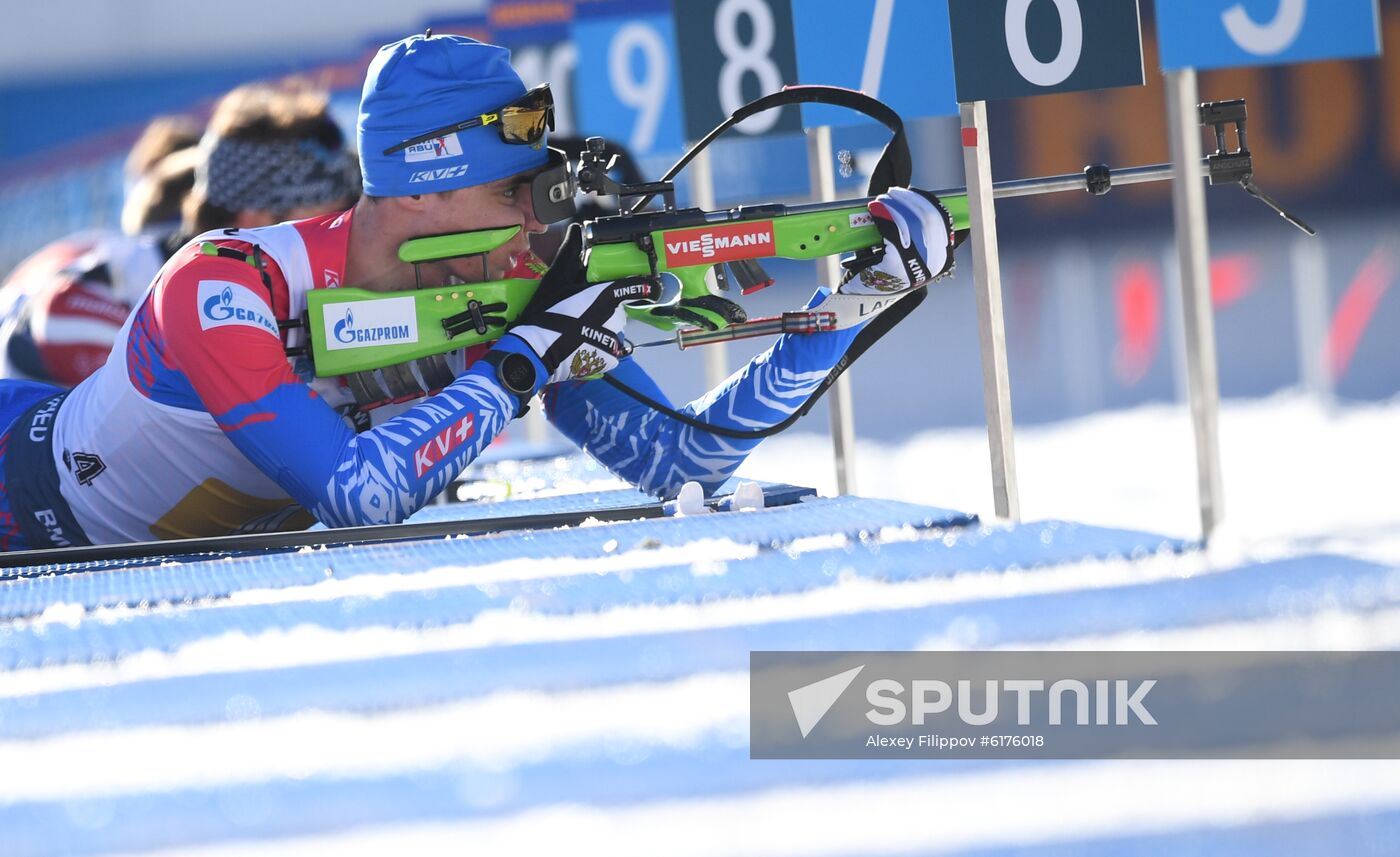 Italy Biathlon Worlds Men Relay