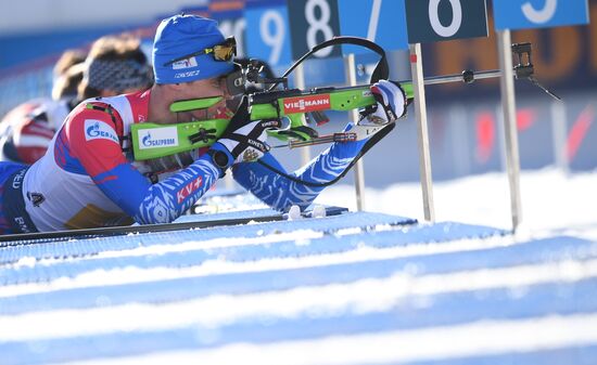 Italy Biathlon Worlds Men Relay