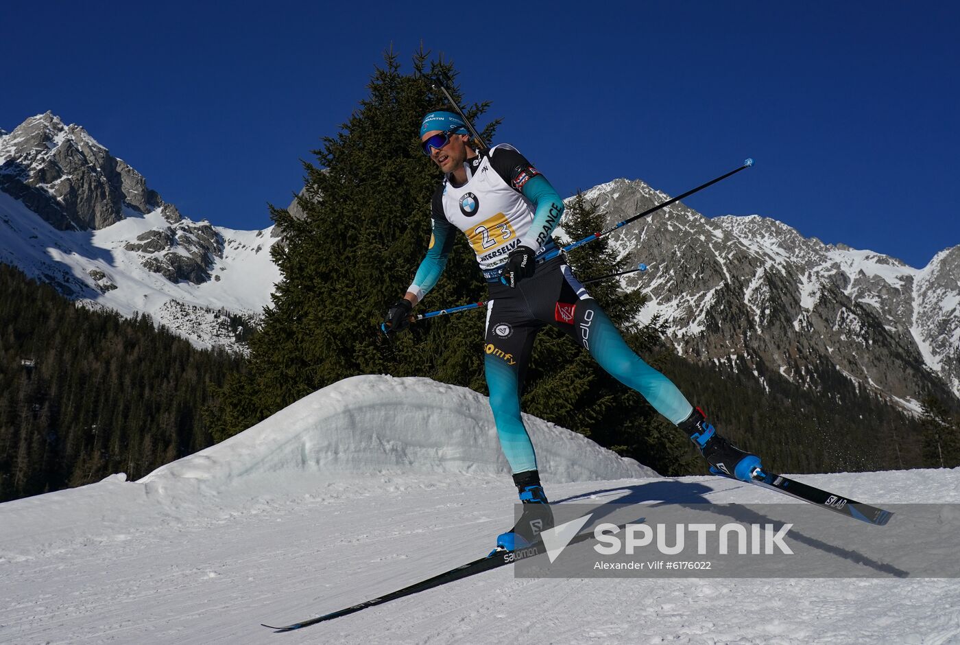 Italy Biathlon Worlds Men Relay