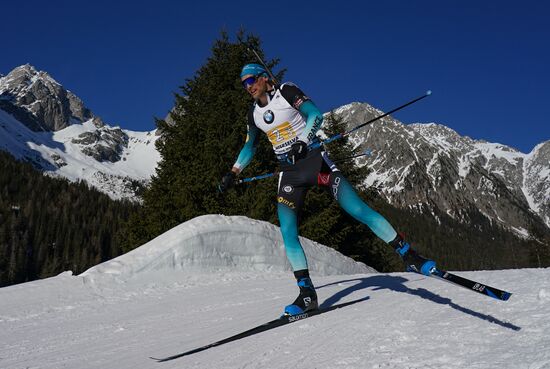 Italy Biathlon Worlds Men Relay