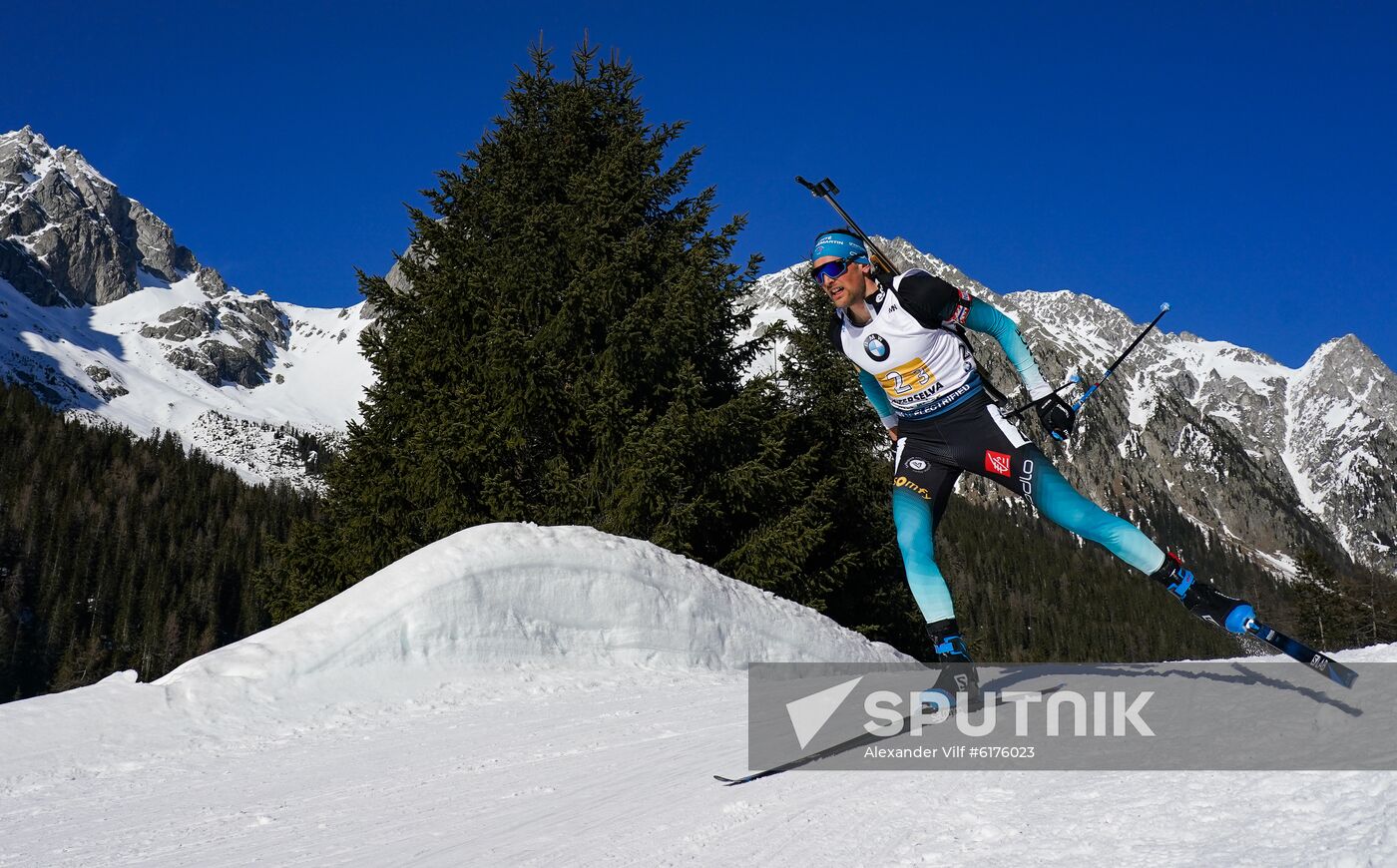 Italy Biathlon Worlds Men Relay