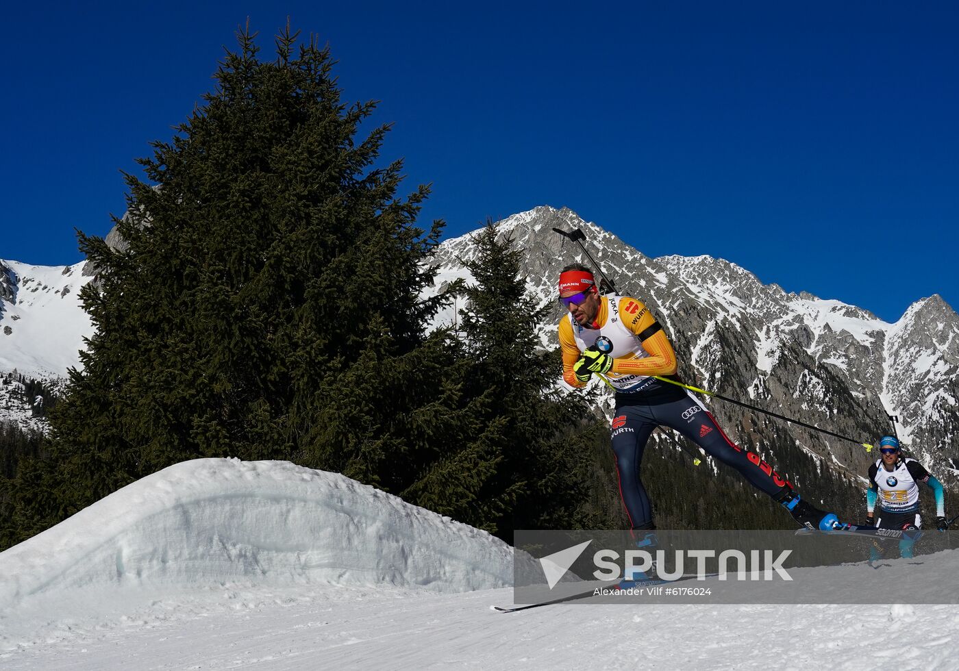 Italy Biathlon Worlds Men Relay