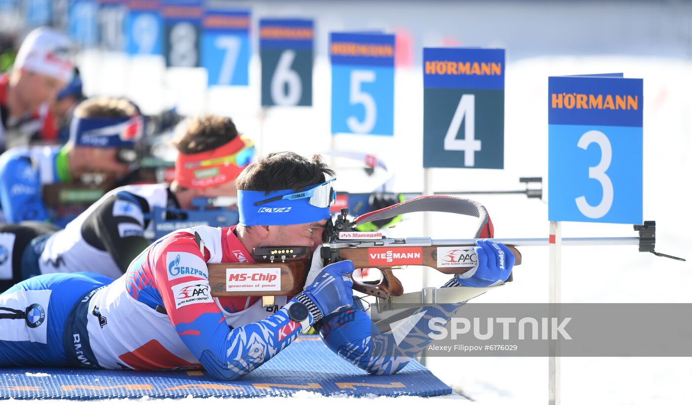 Italy Biathlon Worlds Men Relay