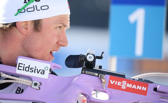 Italy Biathlon Worlds Men Relay
