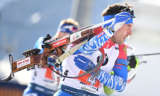 Italy Biathlon Worlds Men Relay