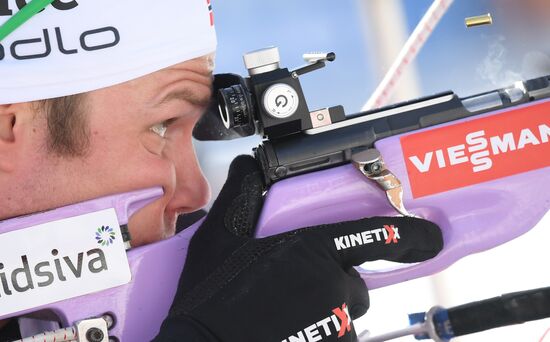 Italy Biathlon Worlds Men Relay