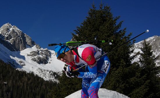 Italy Biathlon Worlds Men Relay