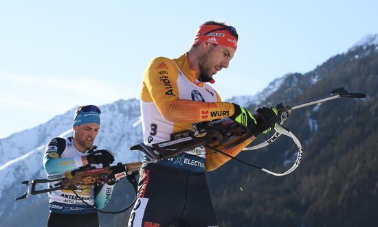 Italy Biathlon Worlds Men Relay