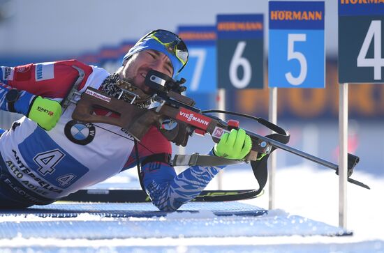 Italy Biathlon Worlds Men Relay