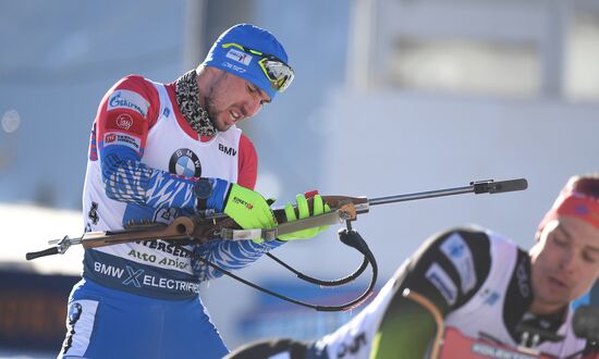 Italy Biathlon Worlds Men Relay