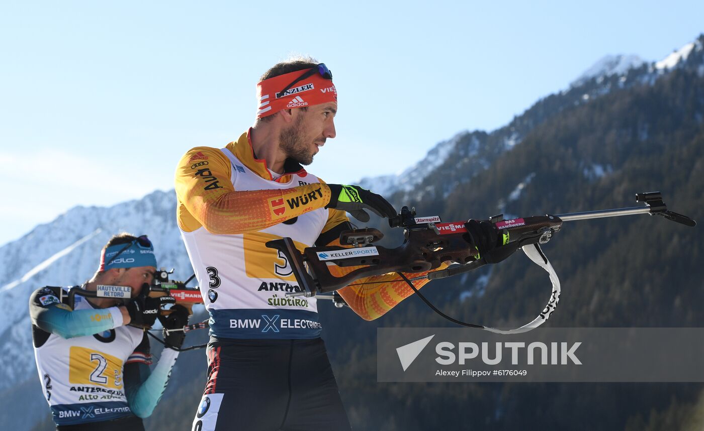 Italy Biathlon Worlds Men Relay