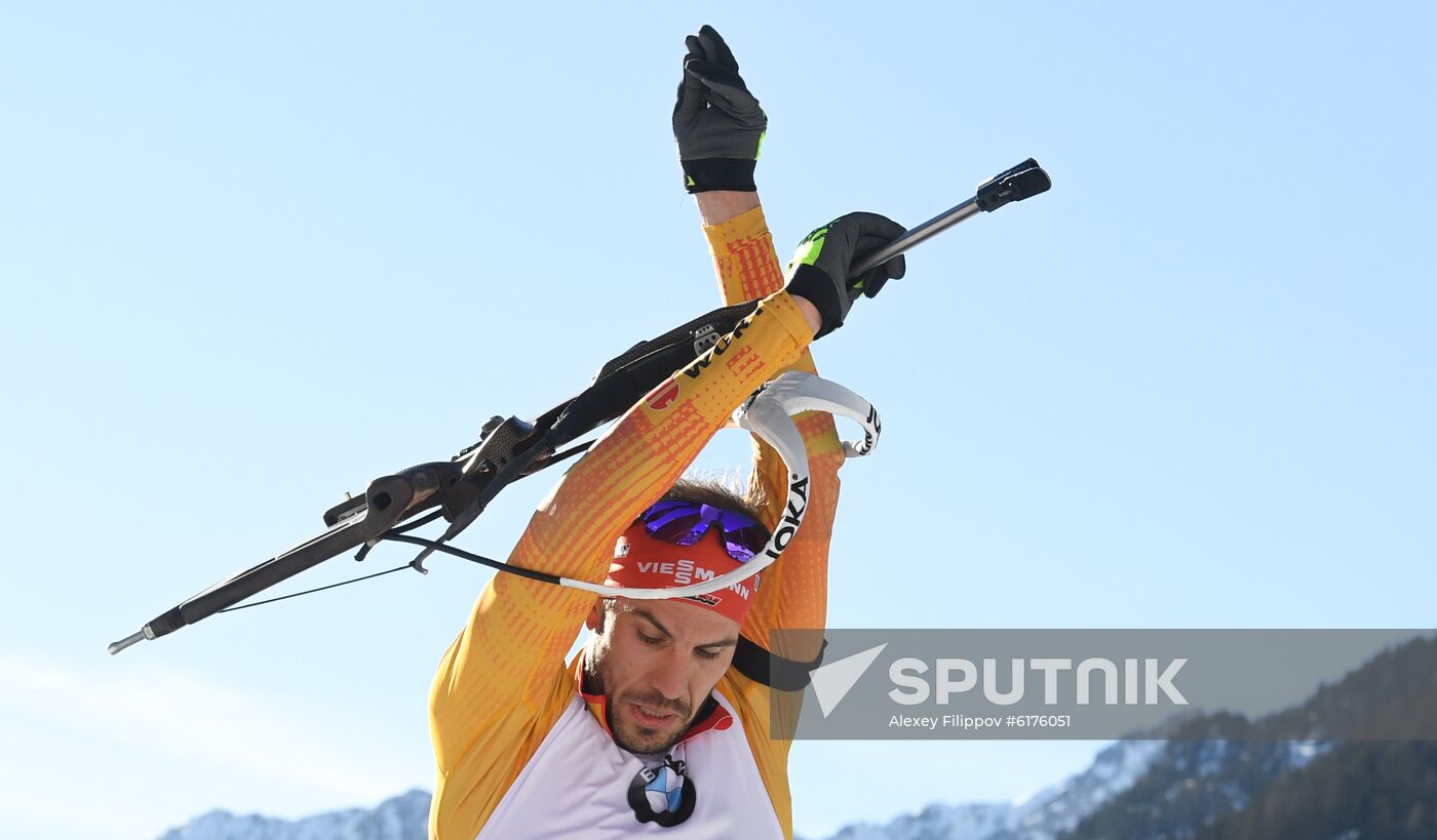 Italy Biathlon Worlds Men Relay