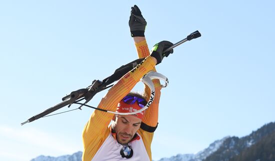 Italy Biathlon Worlds Men Relay