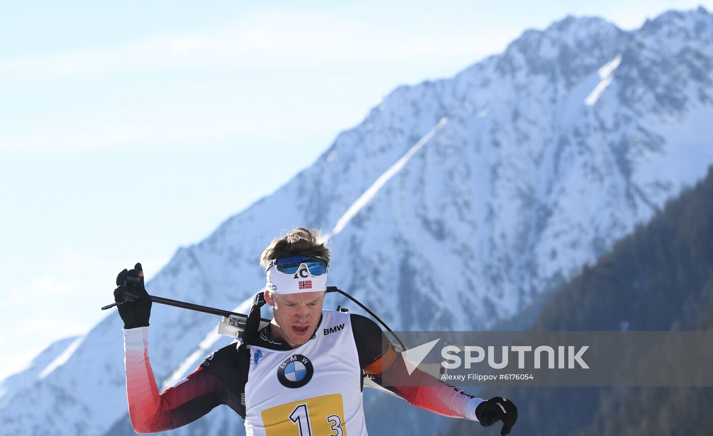 Italy Biathlon Worlds Men Relay