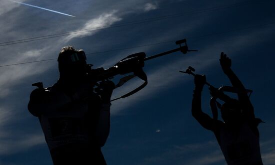 Italy Biathlon Worlds Men Relay