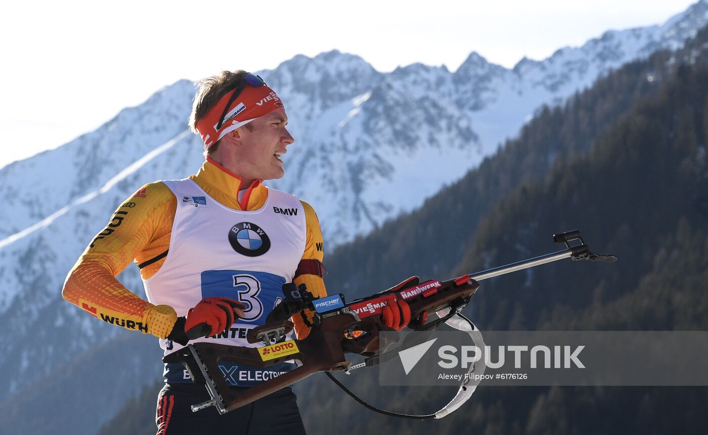 Italy Biathlon Worlds Men Relay