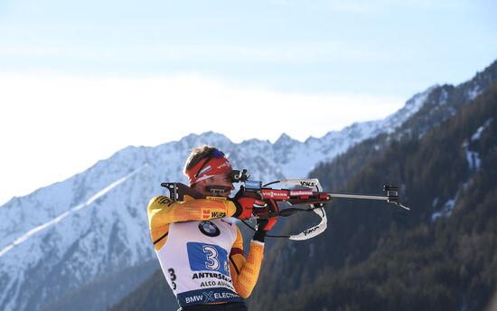 Italy Biathlon Worlds Men Relay