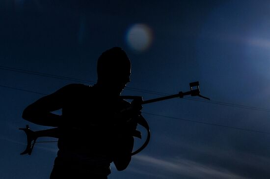 Italy Biathlon Worlds Men Relay