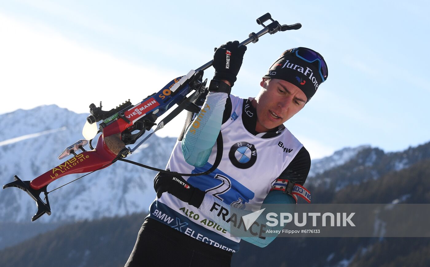 Italy Biathlon Worlds Men Relay