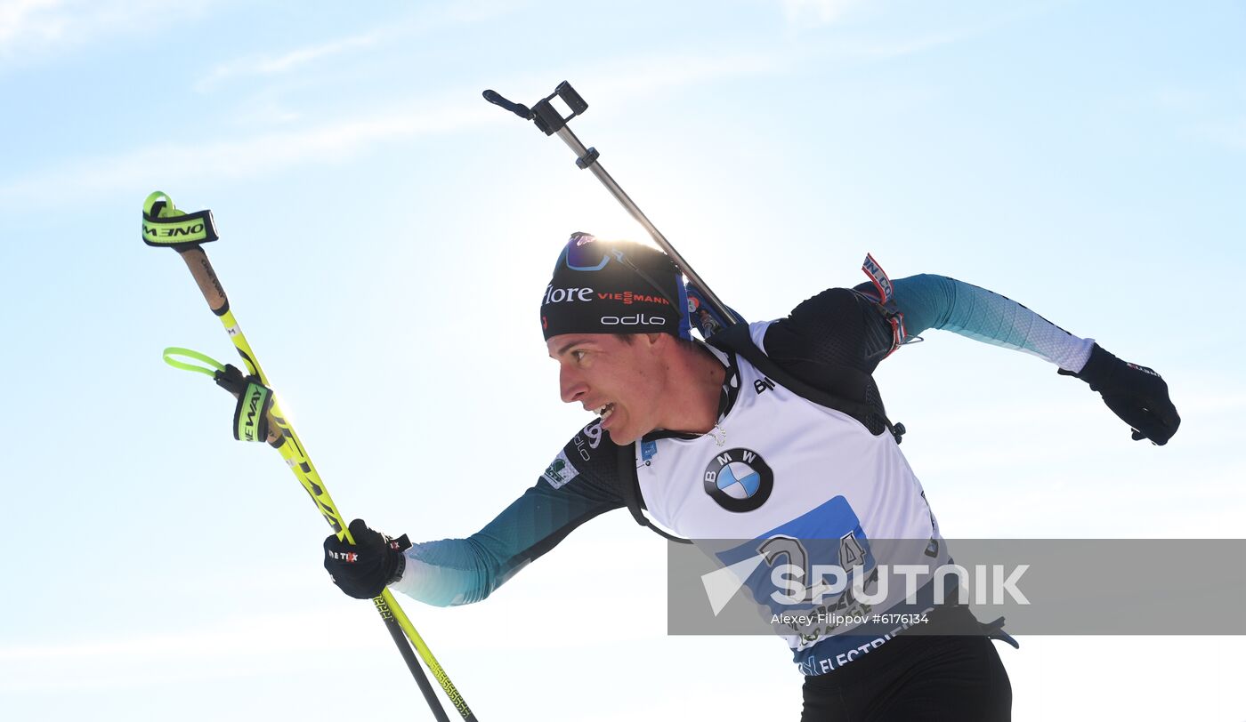 Italy Biathlon Worlds Men Relay