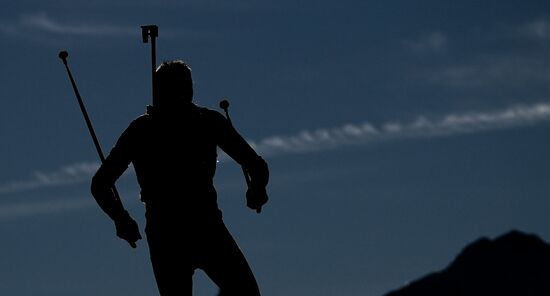 Italy Biathlon Worlds Men Relay