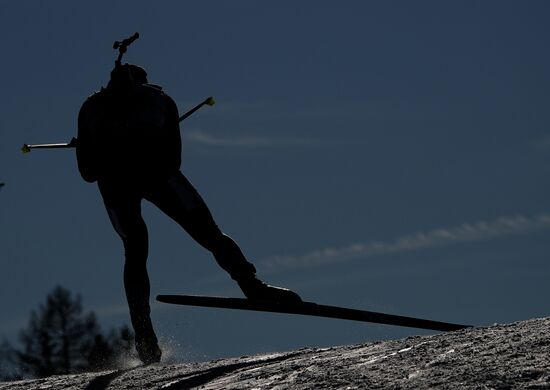 Italy Biathlon Worlds Men Relay