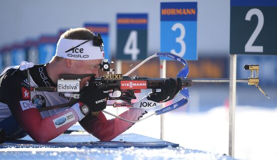 Italy Biathlon Worlds Men Relay