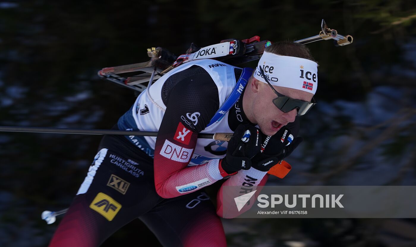 Italy Biathlon Worlds Men Relay