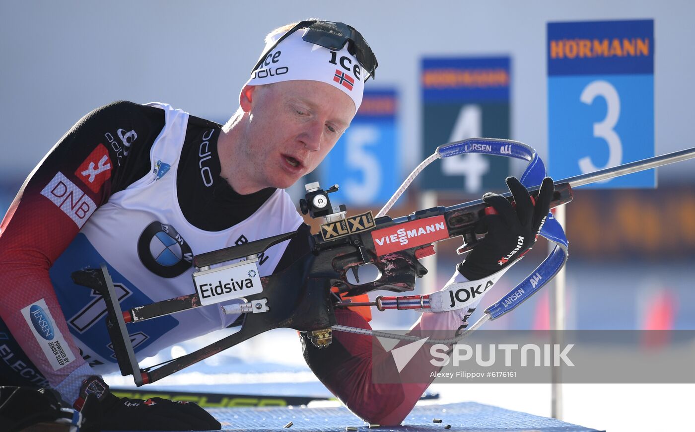 Italy Biathlon Worlds Men Relay