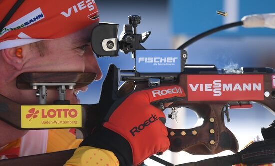 Italy Biathlon Worlds Men Relay