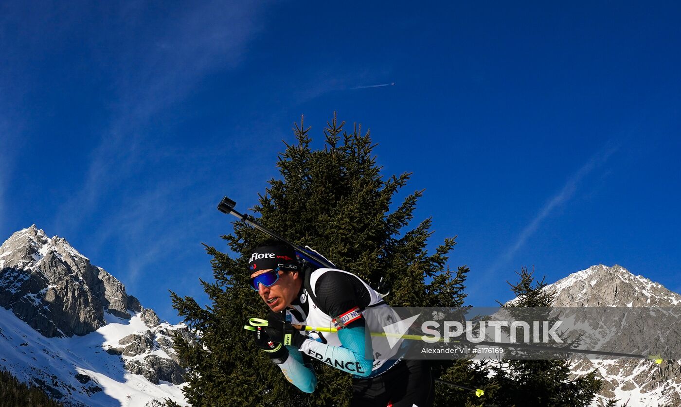 Italy Biathlon Worlds Men Relay