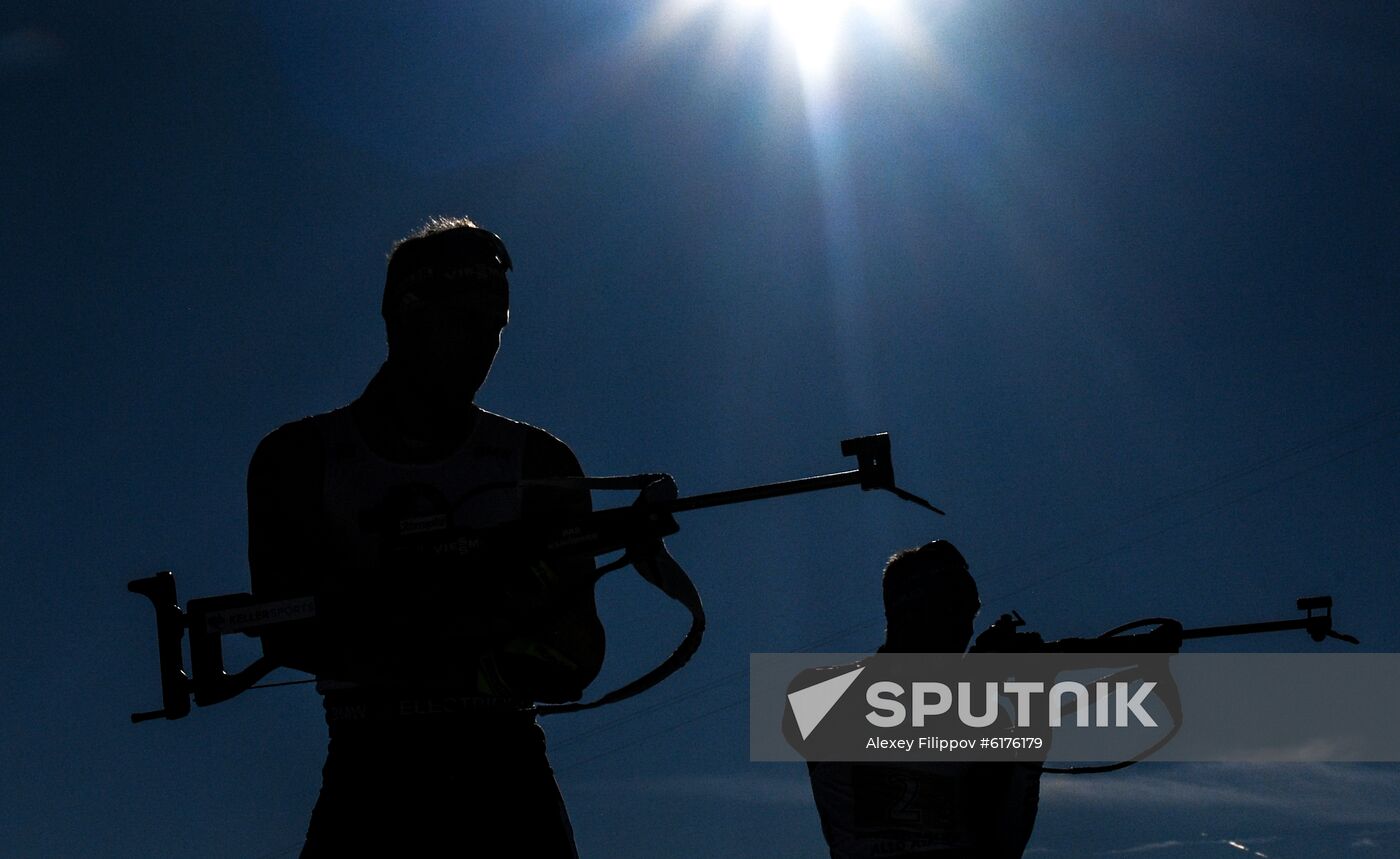 Italy Biathlon Worlds Men Relay