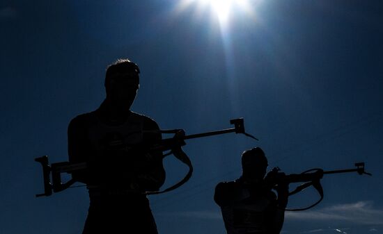 Italy Biathlon Worlds Men Relay