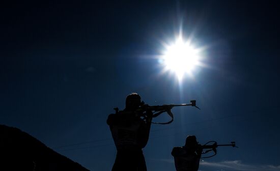 Italy Biathlon Worlds Men Relay