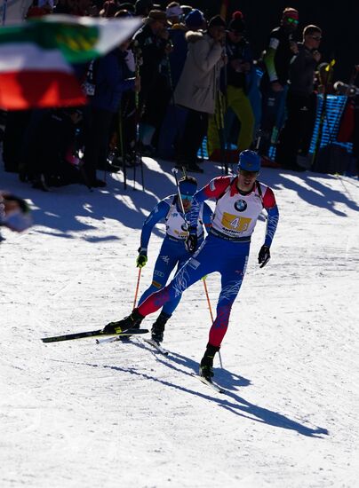 Italy Biathlon Worlds Men Relay