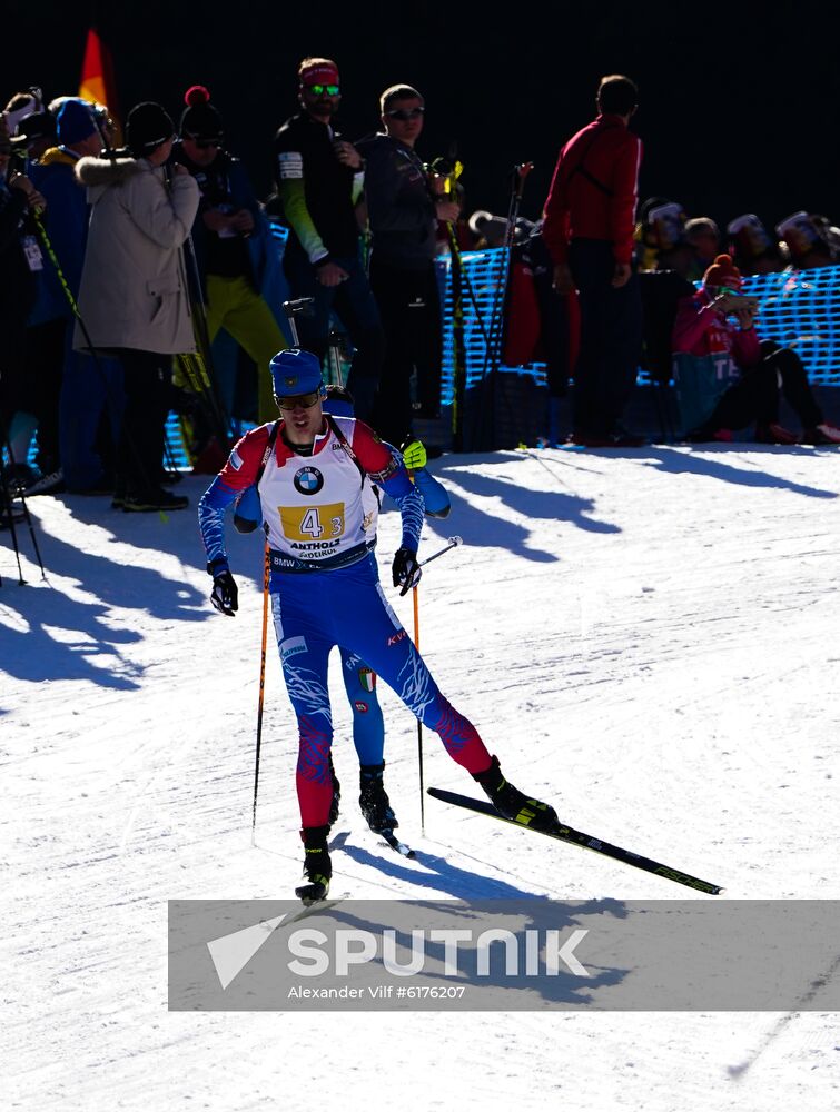 Italy Biathlon Worlds Men Relay