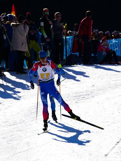 Italy Biathlon Worlds Men Relay