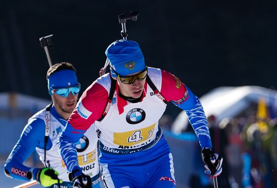 Italy Biathlon Worlds Men Relay
