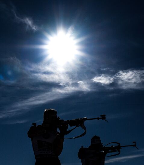 Italy Biathlon Worlds Men Relay