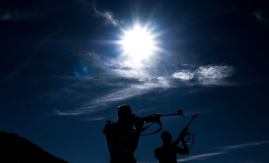Italy Biathlon Worlds Men Relay